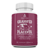 Ancestral Supplements Placenta Higado cápsulas, apoyo posparto y bienestar.