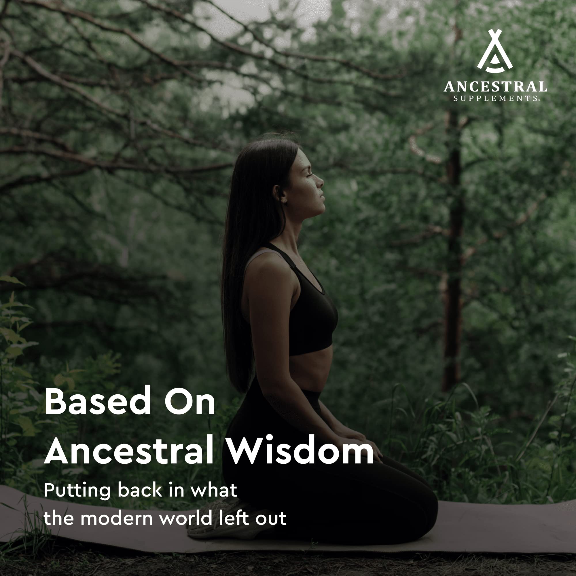 Ancestral Supplements uso diario posparto, promoviendo comodidad y energía suave.