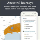 AncestryDNA membresía Explorador Mundial, acceso a millones de registros históricos