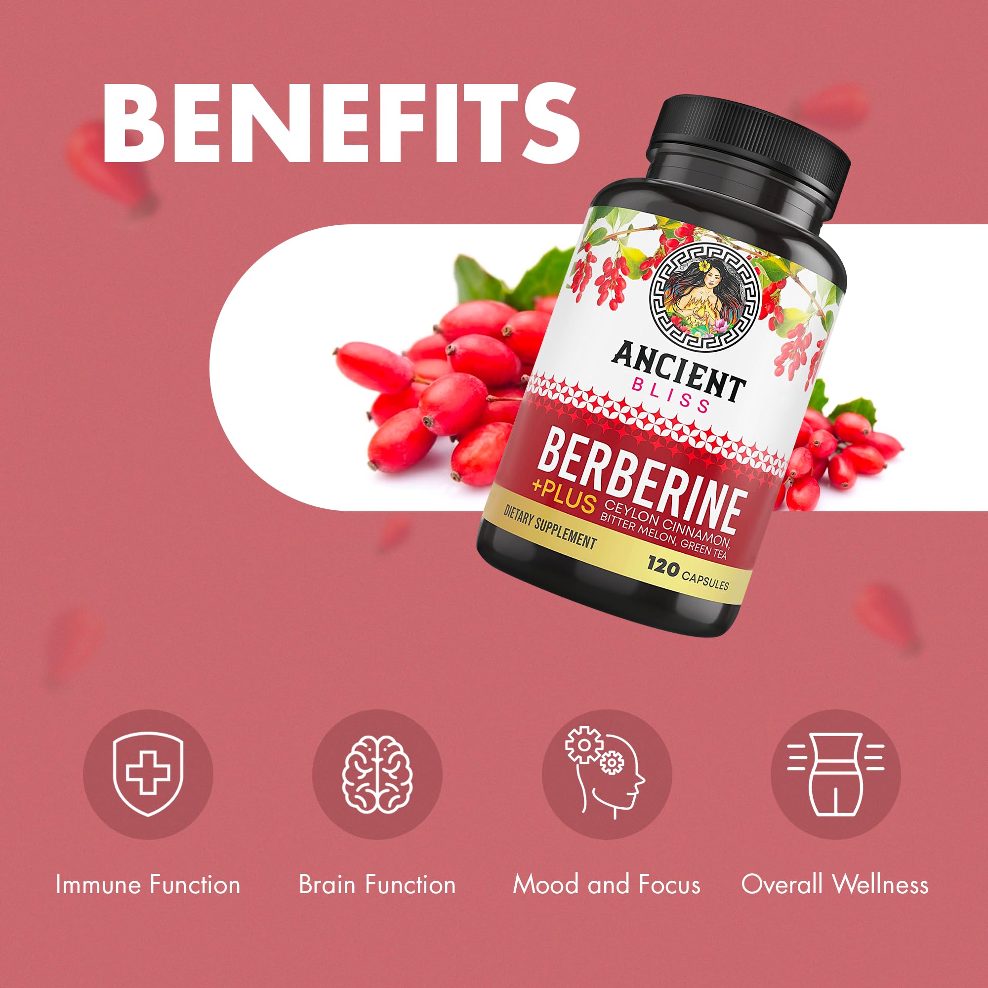 Ancient Bliss Fórmula libre de gluten, apta para dietas sensibles.