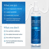 Ancient Minerals Pureza Zechstein MSM para una formulación de calidad.