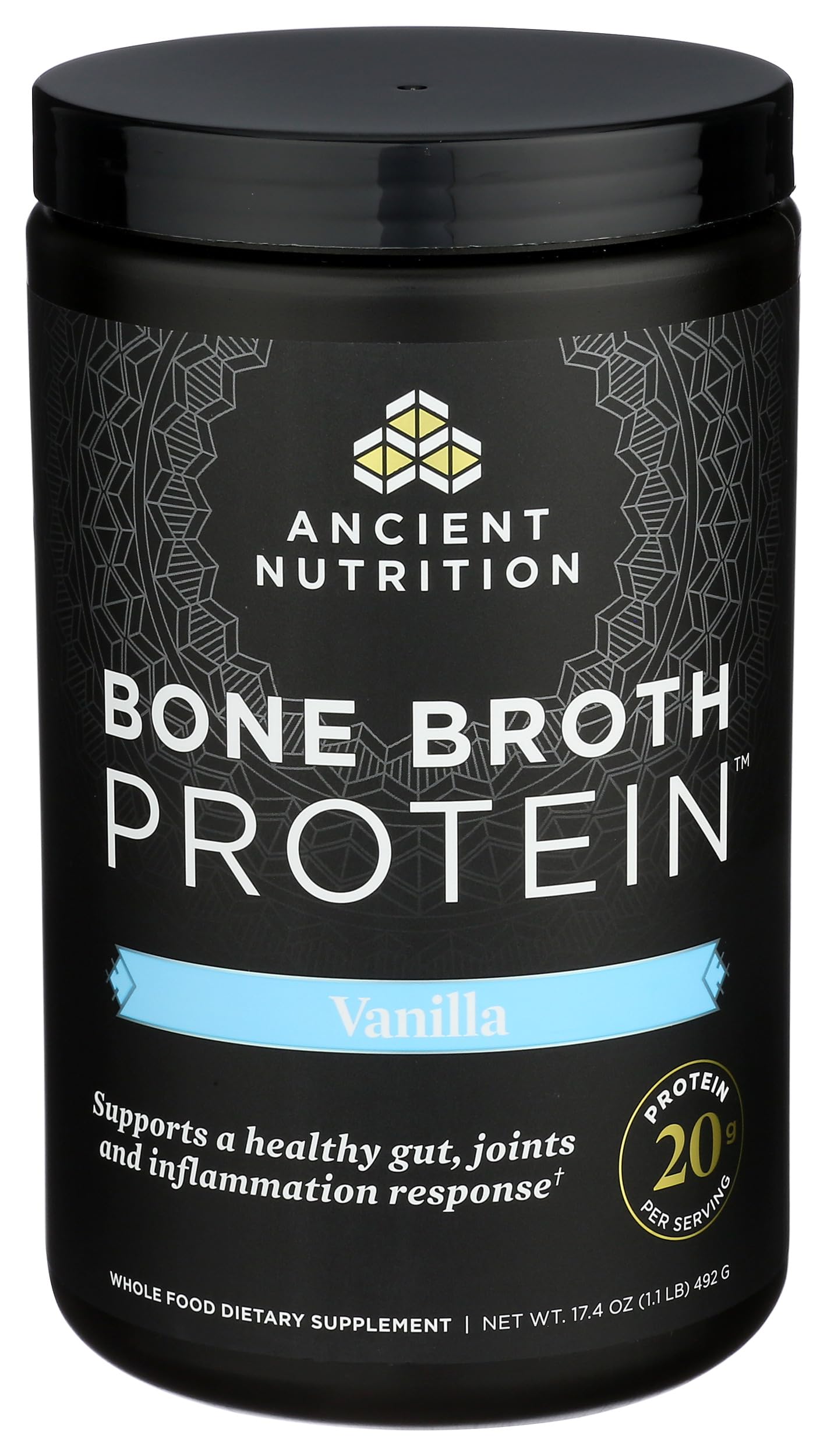 Ancient Nutrition acido-hialuronico; complemento para movilidad y confort cotidiano.