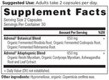 Ancient Nutrition Adrenal: cápsulas suaves y fáciles de tragar para uso diario.