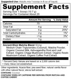 Gotas de MCT mezcladas con Ancient Elixirs Matcha para energía sostenida.