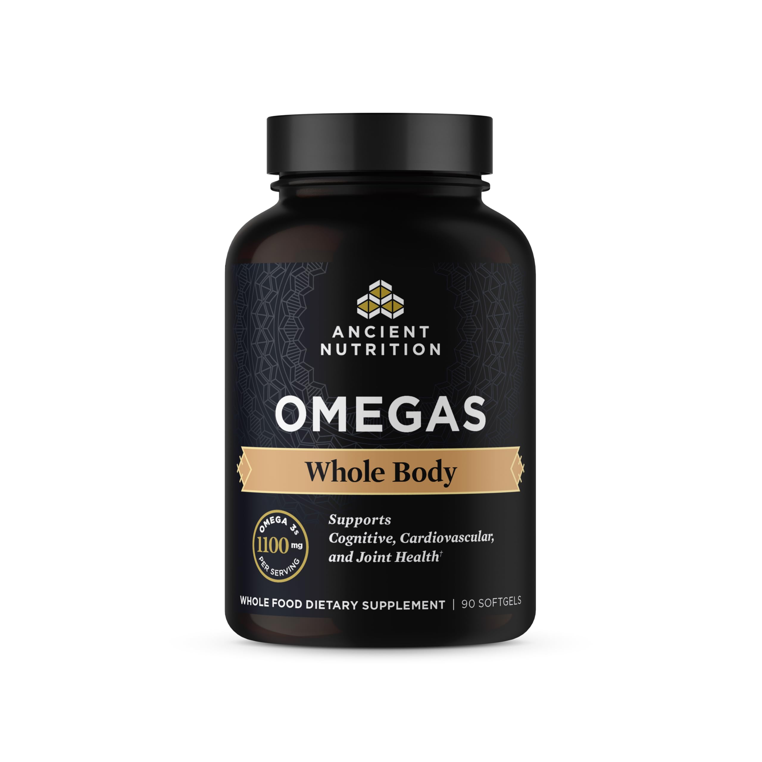 Cápsulas de Ancient Omegas de Ancient Nutrition para bienestar cognitivo