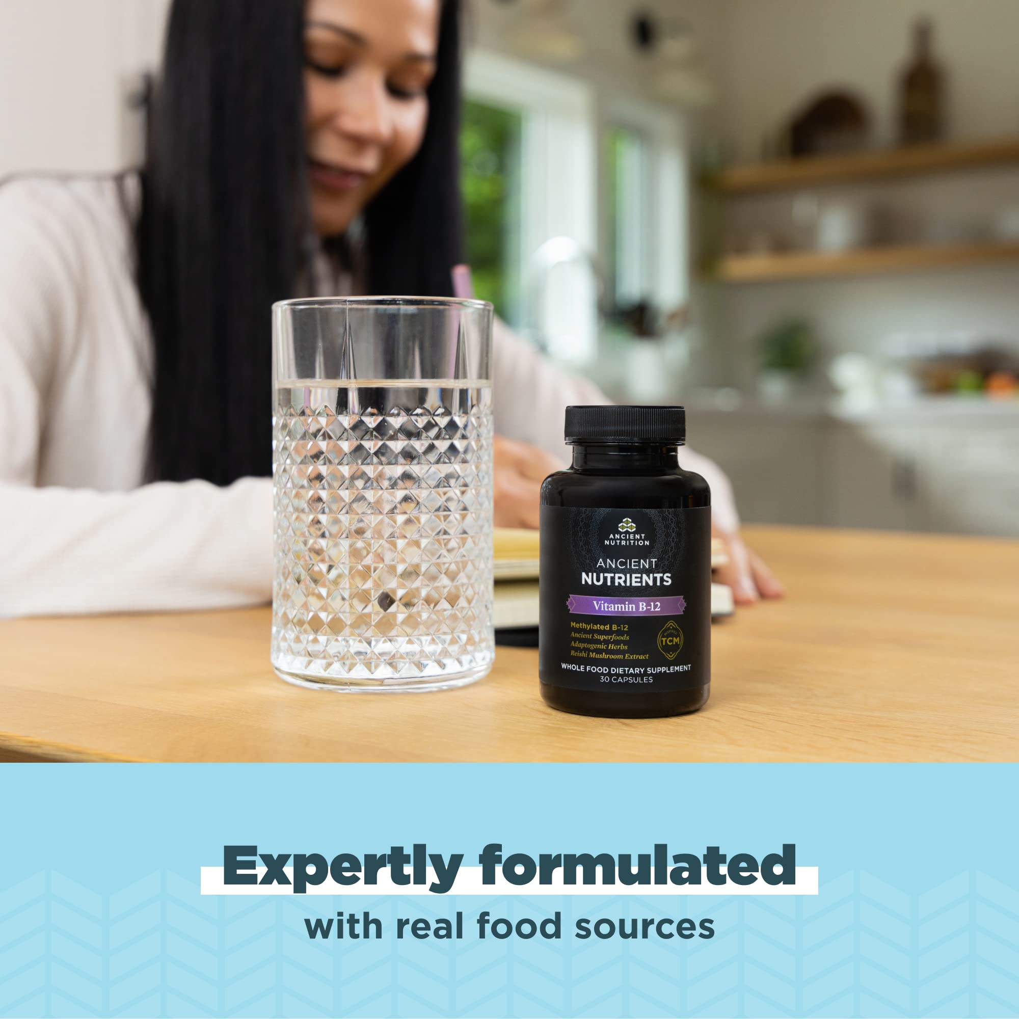 Ancient Nutrition B12: ingredientes de alta calidad sin aditivos