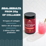 Ancient Nutrition bebida con colágeno multi, sabor fresa-limón, lista para tomar