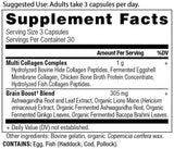Ancient Nutrition Brain Boost: cápsulas en mano para consumo rápido