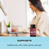 Ancient Nutrition Brain Boost: etiqueta clara que destaca la calidad