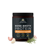 Ancient Nutrition Proteína de caldo de huesos con sabor calabaza butternut para bebidas sabrosas