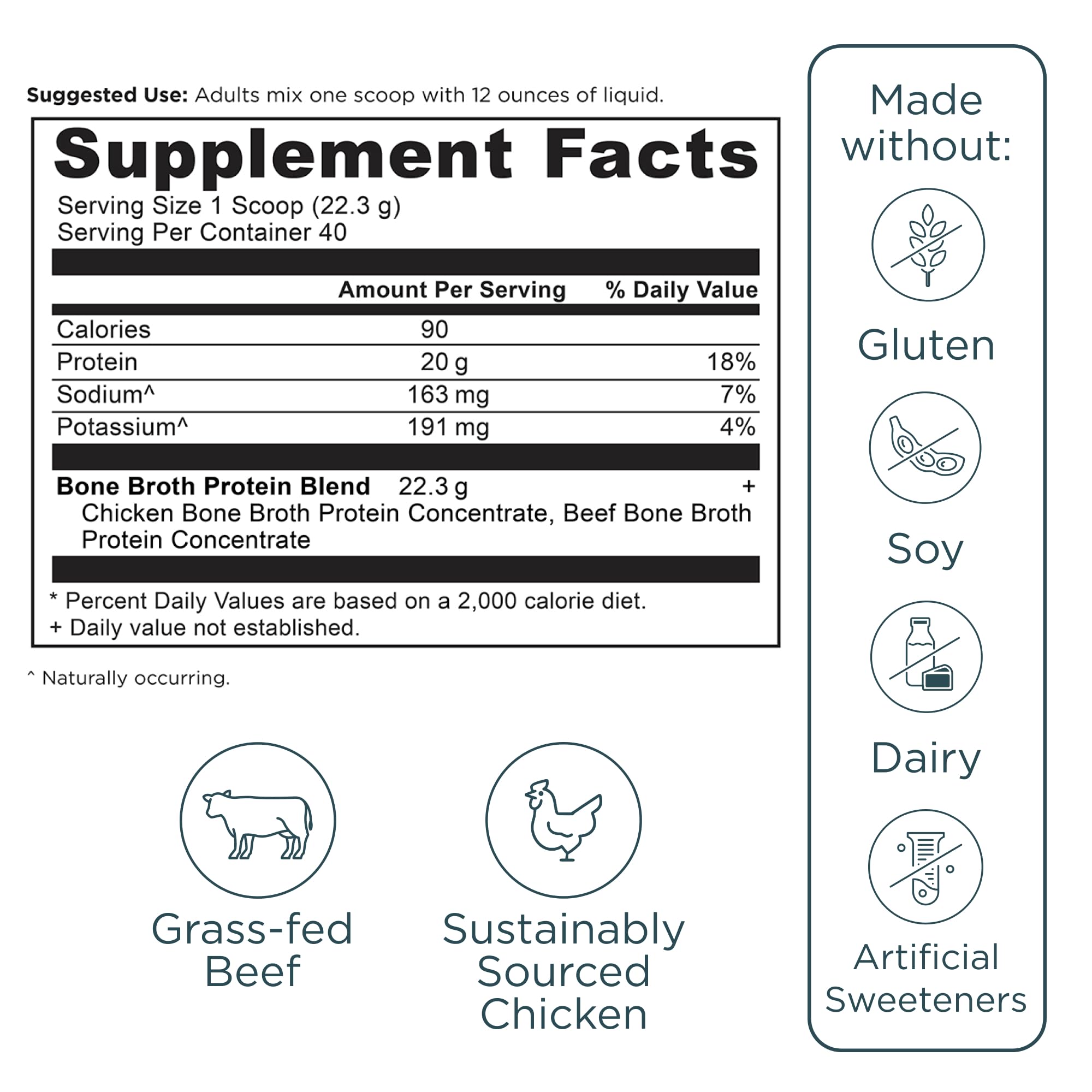 Ancient Nutrition apto para dietas cetogénicas y paleo como complemento de dieta