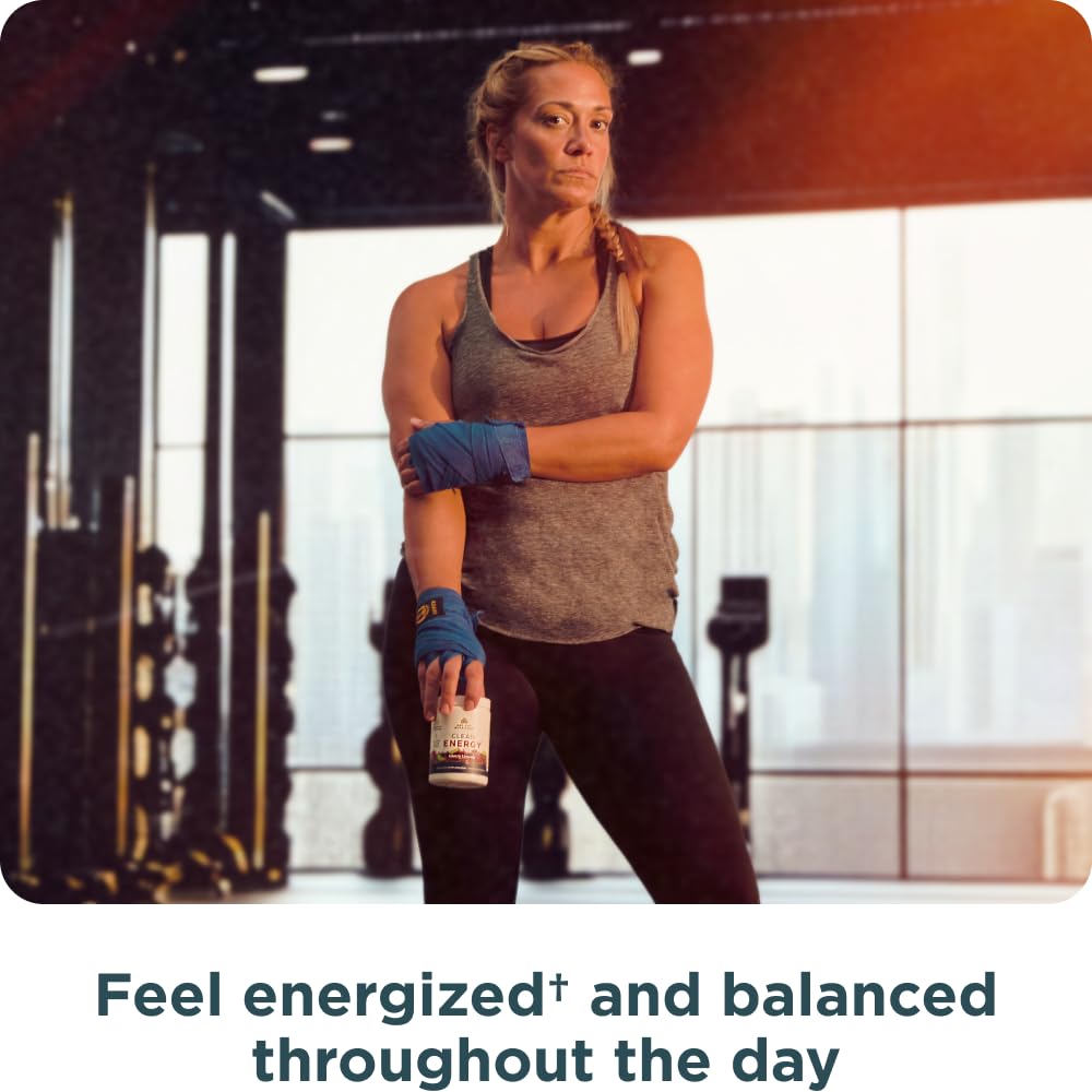 Ancient Nutrition Clean Energy Powder, ingredientes-clave, agua de coco y remolacha para sabor natural
