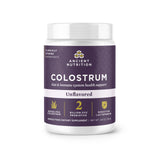 Ancient Nutrition Colostrum polvo: apoyo suave para la salud digestiva diaria.