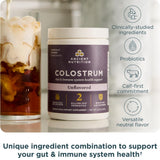 Ancient Nutrition Colostrum probióticos: mejora el equilibrio microbiota.