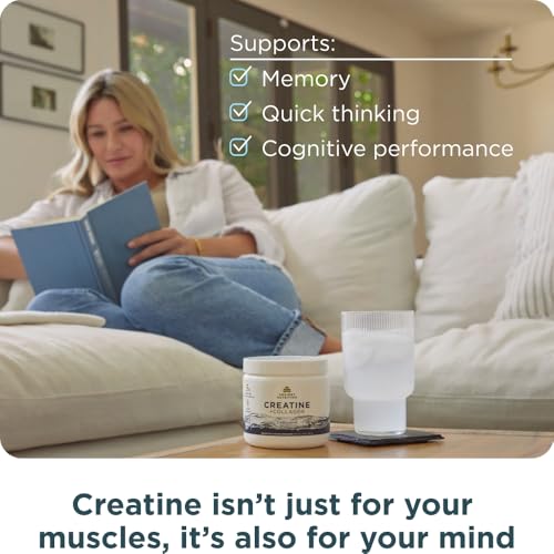 Ancient Nutrition Creatine + Collagen fuerza-entrenamiento: potencia el rendimiento durante sesiones intensas