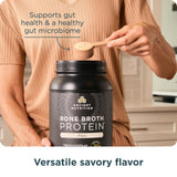 Ancient Nutrition etiqueta con ingredientes de calidad y sin hormonas