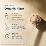 Ancient Nutrition fibra orgánica con acacia y konjac, base de salud digestiva.