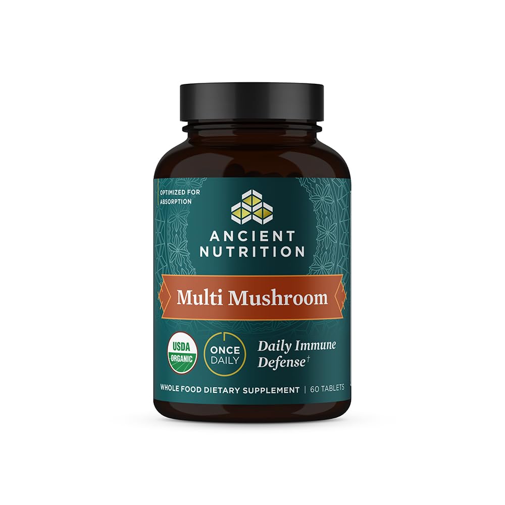 Ancient Nutrition hongos multiples botella, apoyo inmune posible