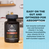 Ingredientes de alta calidad en Ancient Nutrition Hierro