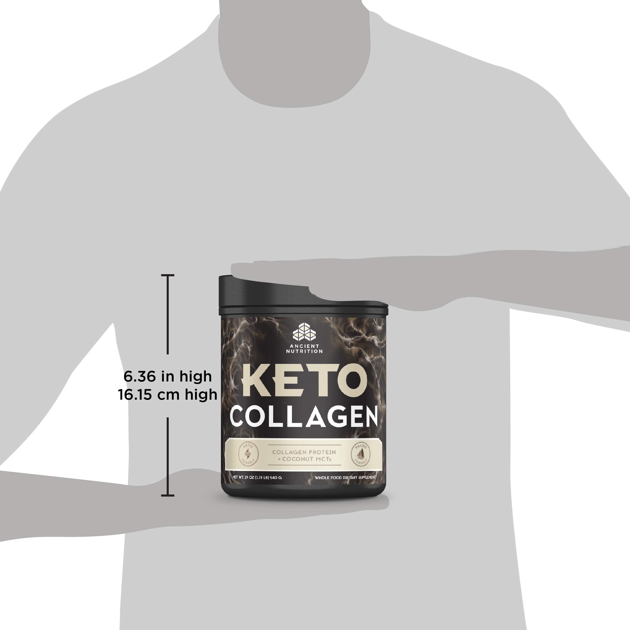 KetoCOLLAGEN de colágeno bovino a partir de caldo de huesos