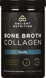 Ancient Nutrition Colágeno de Caldo de Huesos Vanilla, ideal para mezclar en café.