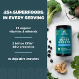 Ancient Nutrition: mezcla verde para incorporar verduras en la dieta.