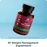 Etiqueta del producto Ancient Nutrition Multi Colágeno Avanzado Esbelto, muestra la mezcla de colágenos.