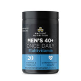 Ancient Nutrition Multivitamínico para Hombres 40+ en frasco, apoyo diario a la energía.