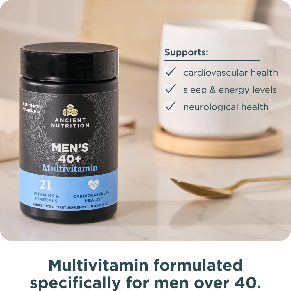 Ancient Nutrition Multivitamin 90 cápsulas en empaque práctico para viaje.