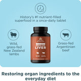 Ancient Nutrition Organ Supplements: cápsulas en primer plano para consumo diario fácil.