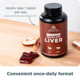 Ancient Nutrition Organ Supplements: etiqueta nutricional destacando posibles beneficios.