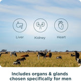 Ancient Nutrition Organos: etiqueta clara con información del producto.