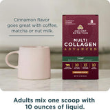 Ancient Nutrition pack 8 sobres, conveniente para consistencia diaria.