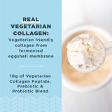 Colágeno vegetariano Ancient Nutrition, polvo para mezclar en batidos
