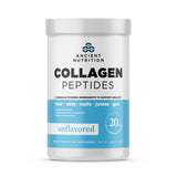 Ancient Nutrition peptidos de colágeno sin sabor en botella; ideal para mezclas diarias