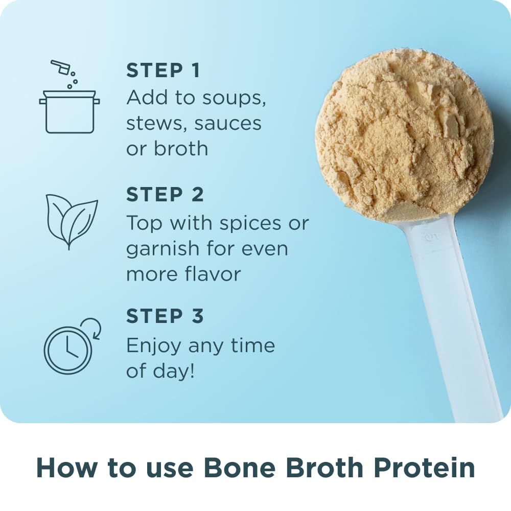Ancient Nutrition preparado como caldo tibio reconfortante