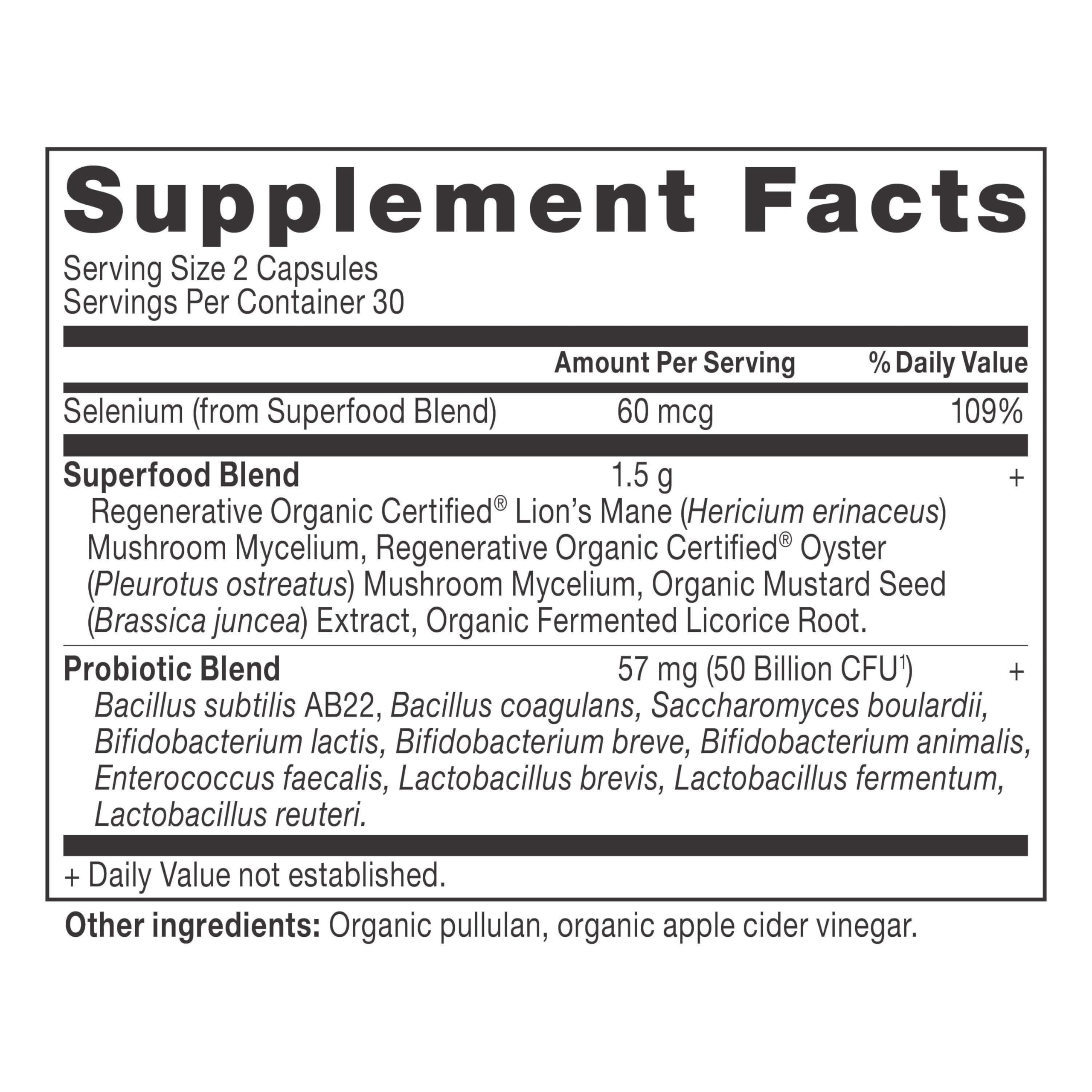 Ancient Nutrition Probioticos: cápsulas listas para tomar