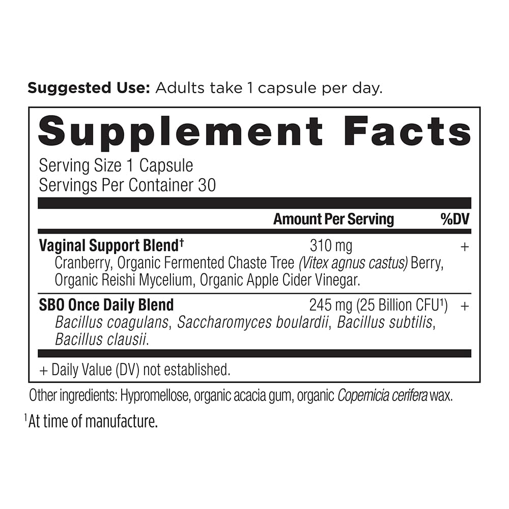Ancient Nutrition probioticos, capsula: formato fácil para equilibrio intestinal y vaginal
