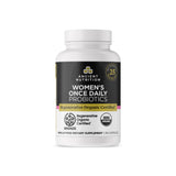 Ancient Nutrition Probioticos Mujeres: botella de cápsulas para apoyo digestivo diario.