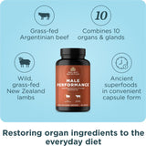Capsulas de prostata Ancient Nutrition para salud masculina y bienestar diario.