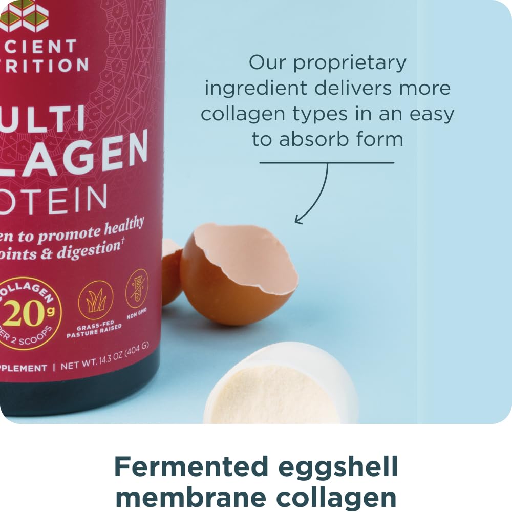 Ancient Nutrition proteína 18 g por porción para nutrición cotidiana