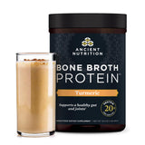 Ancient Nutrition proteina caldo de hueso, botella verter, preparación rápida para batido