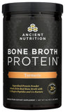 Ancient Nutrition proteina caldo de hueso, detalle de textura suave