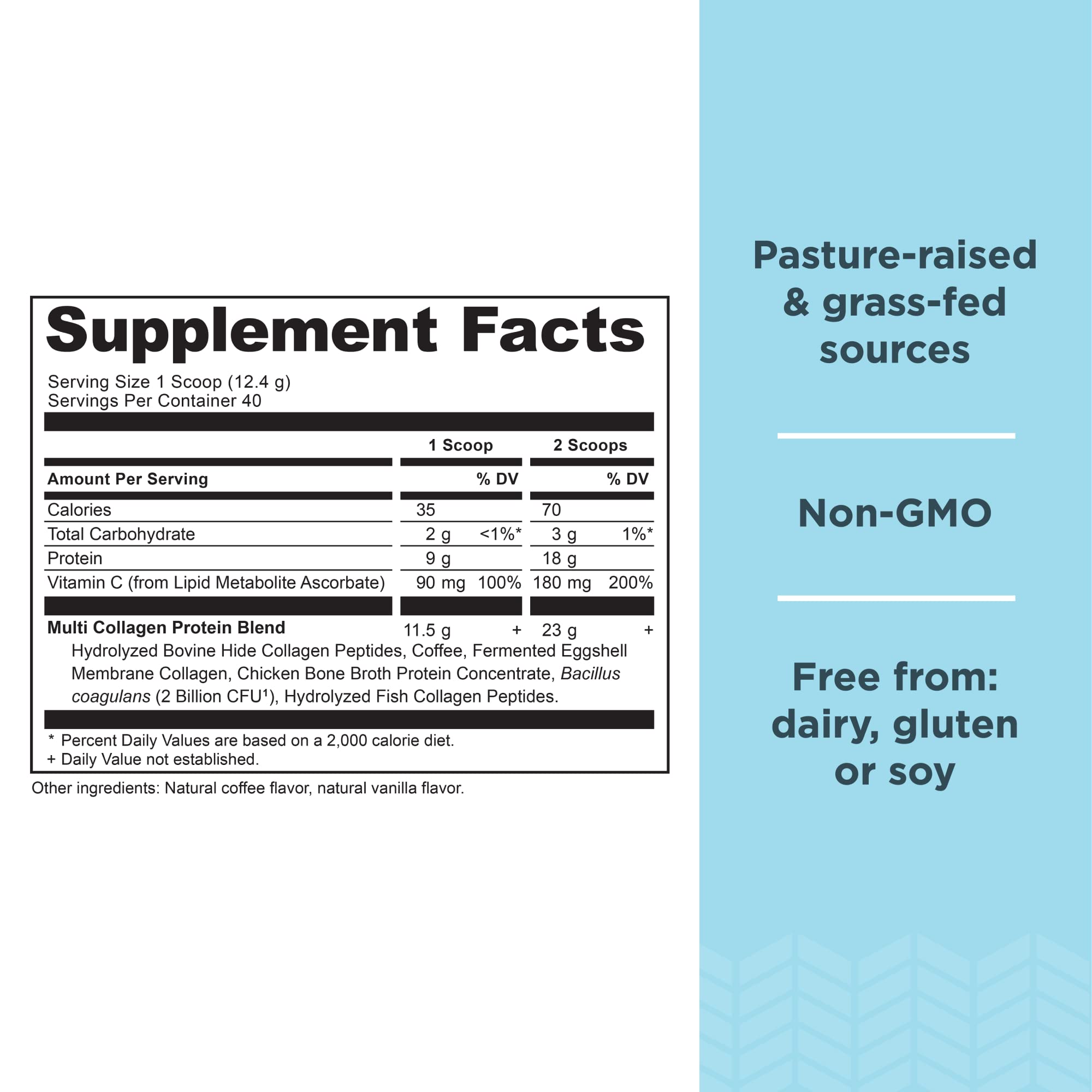 Ancient Nutrition proteína multi-colágeno en infusión fría para empezar el día