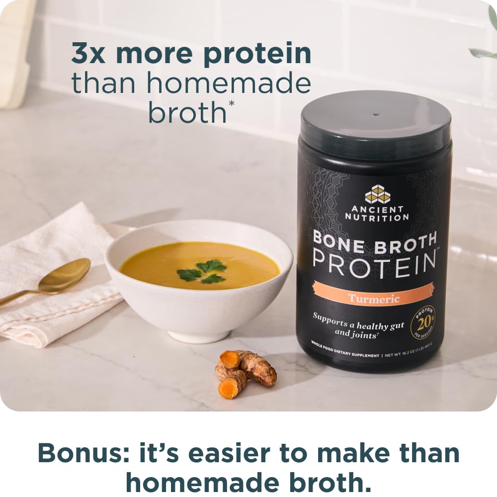 Ancient Nutrition proteina, sabor vainilla para batidos nutritivos