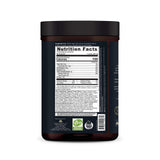 Cucharada de proteína vegetal chocolate para desayunos nutritivos.