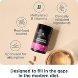 Ancient Nutrition Mujeres – hoja de salvia fermentada para bienestar general