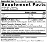 Ancient Nutrition SBO Probiotics para hombres, botella, fácil dosis diaria