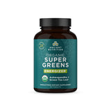 Ancient Nutrition Supergreens Energizer con fruta real para energía diaria.