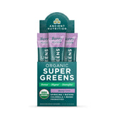 Ancient Nutrition SuperGreens polvo en vaso para batido, ideal para una bebida nutritiva